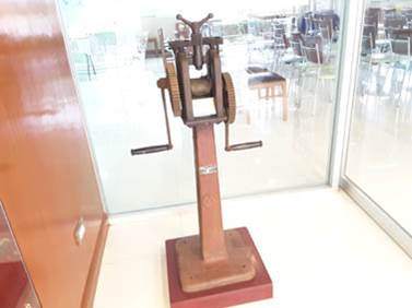 silver sample rolling machine